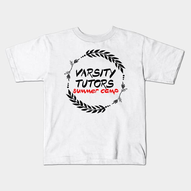 Varsity Tutors Summer Camp Kids T-Shirt by Seopdesigns